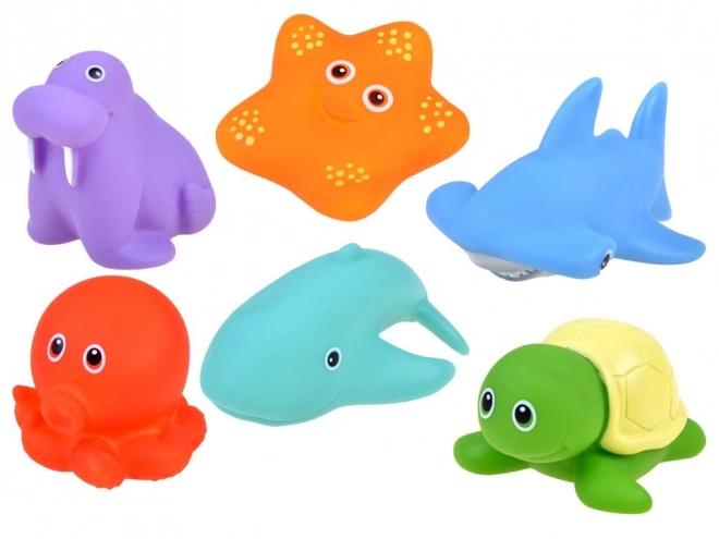 Set of Rubber Sea Animals