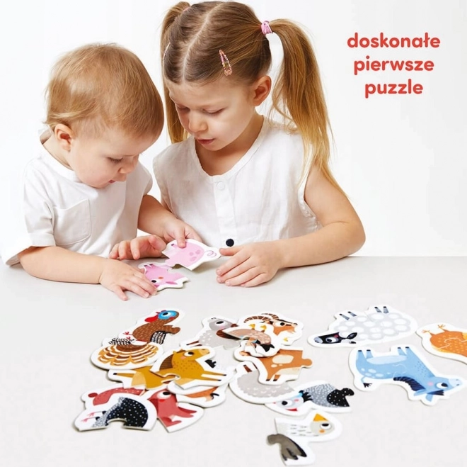 Farm Animal Matching Puzzles