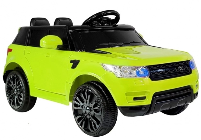 Green Electric Ride-On Car for Kids