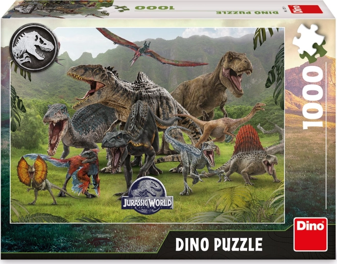 Jurassic World Dino Puzzle 1000 Pieces