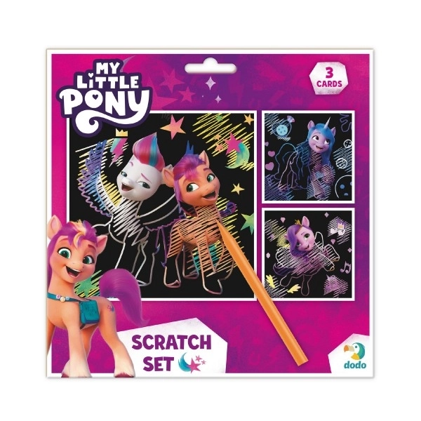 Scratch Art Set My Little Pony