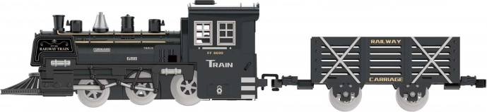 Set del treno con effetti e binari 75 × 75 cm