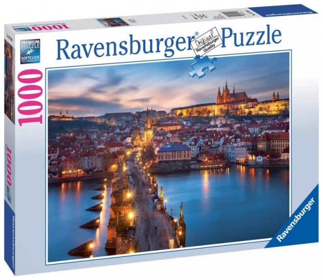 Night View of Prague Puzzle 1000 Pieces