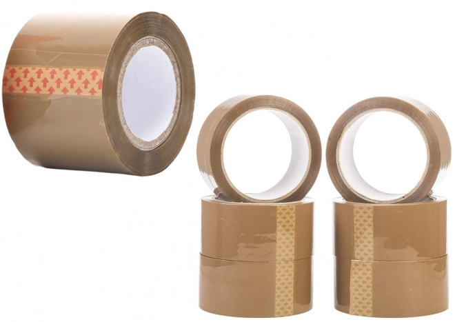 Strong Synthetic Rubber Brown Packaging Tape