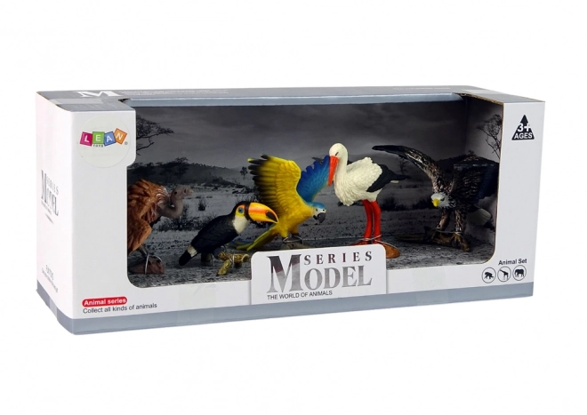 World Birds Figurine Set 5 Pieces