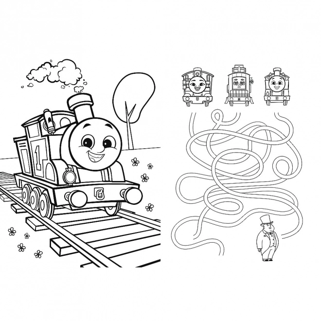 Double-Sided Puzzle THOMAS & FRIENDS Super Maxi 24 Pieces