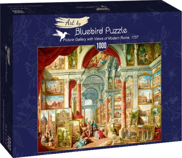 Bluebird Puzzle Modern View of Rome 1000 Pieces