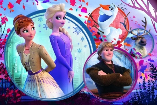 Frozen 2 Sisters Adventure Puzzle