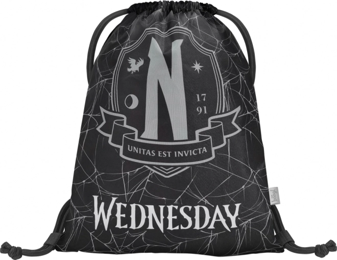 Set Backpack, Pencil Case, and Drawstring Bag Wednesday Nevermore