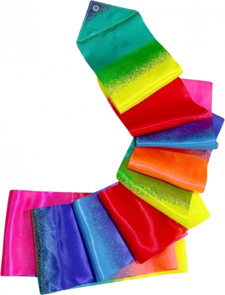 Colorful Gymnastic Ribbon for Dance and Exercise 205 x 5 cm
