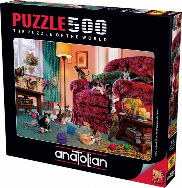 Anatolian Mischievous Kittens Puzzle 500 Pieces