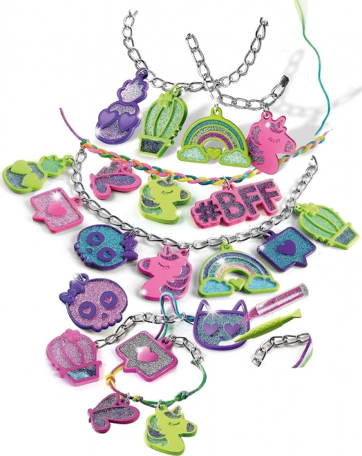 Clementoni Crazy Chic Colorful Pendants Set