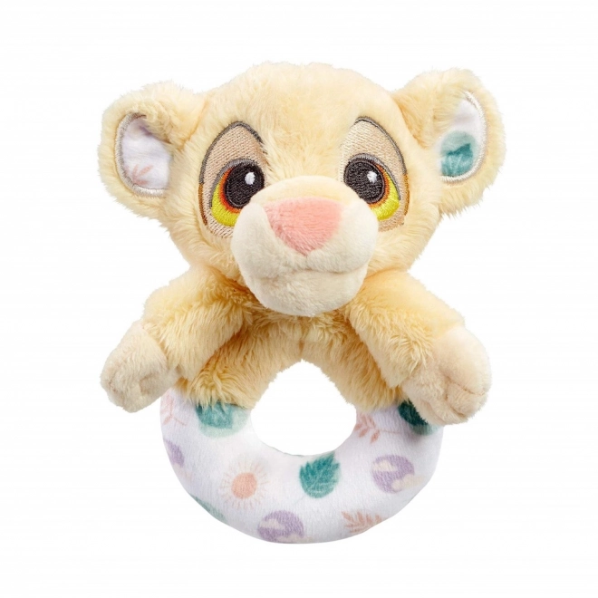 Soft Baby Simba Rattle from The Lion King