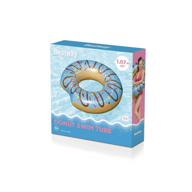 Blue Donut Swimming Ring Bestway