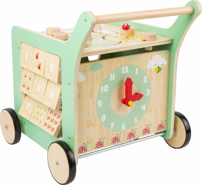 Small Foot Activity Walker with Wooden Cube Toy