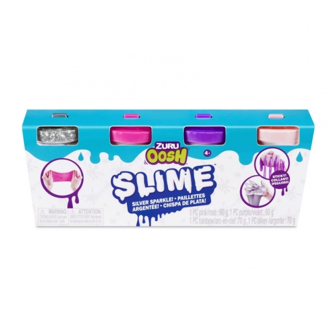 Oosh Slime Small Tube 4-Pack