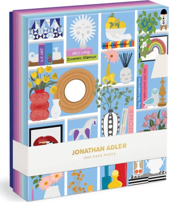 Galison Jonathan Adler Shelfie 1000 Piece Puzzle