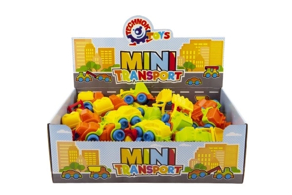 Plastic Mini Vehicle Set