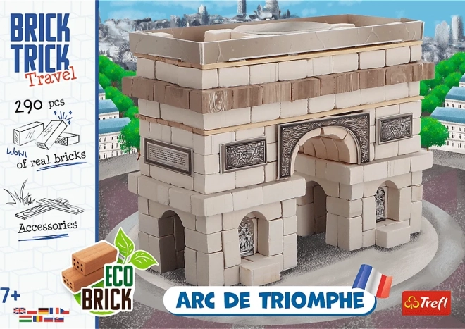 Trefl Brick Trick Travel: The Arc de Triomphe Building Set