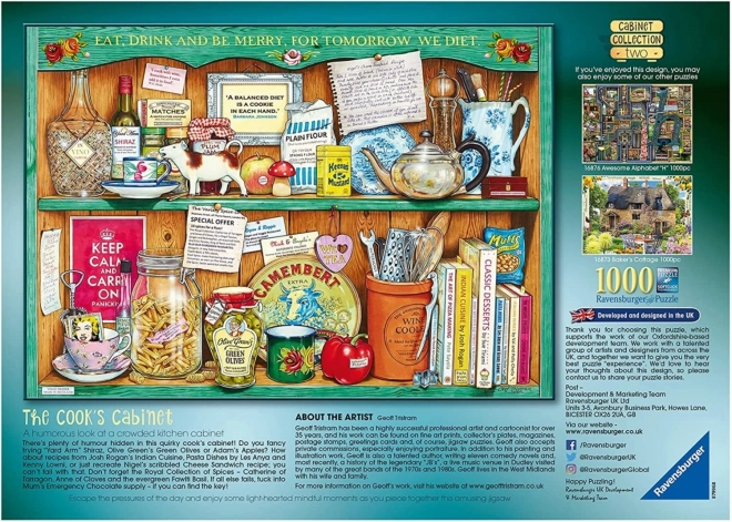 Ravensburger Puzzle Cabinet Collection: The Chef's Sideboard