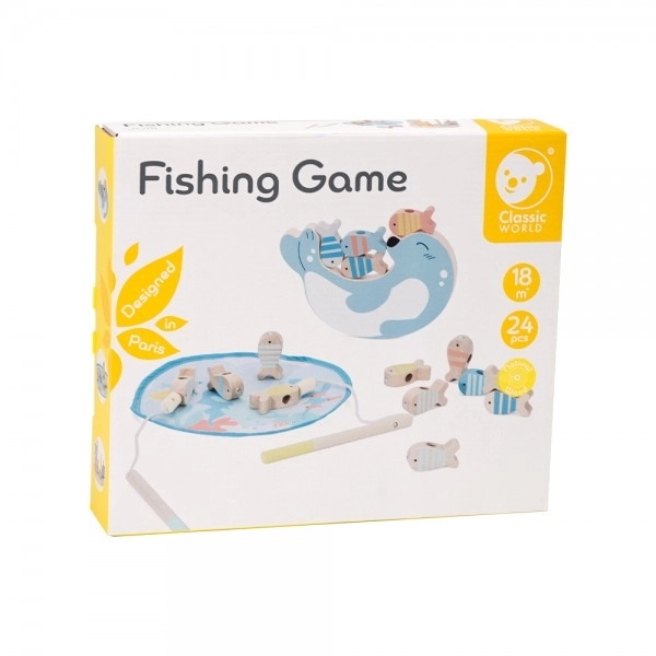 Fishing Game Wooden Puzzle Set