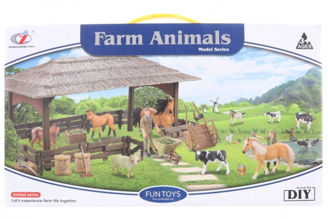 Farm Animals Playset