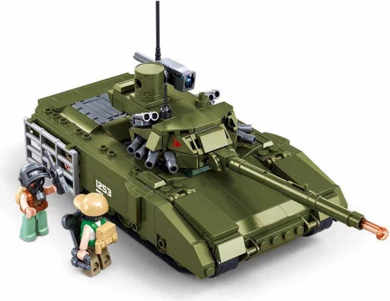 Konstrukcijski set Tank Armata Sluban Army