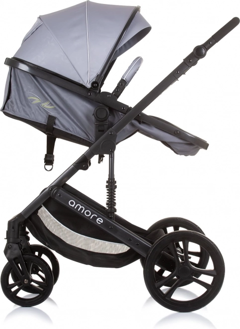 Chipolino stroller Amore 2-in-1 Jungle – Ash Grey