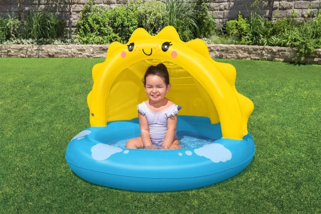 Inflatable Baby Pool with Sunshade