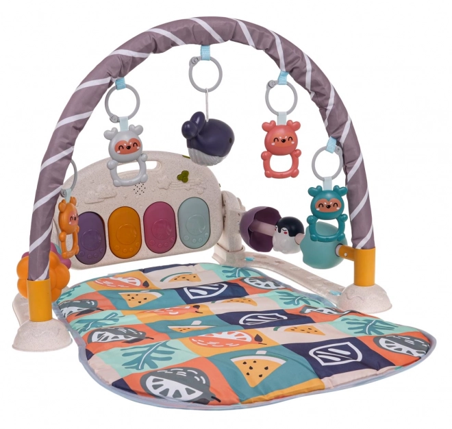 Interactive Baby Play Mat with Piano and Accessories