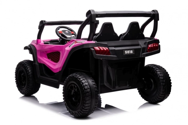 Electric Ride-On Car Pink 4x4