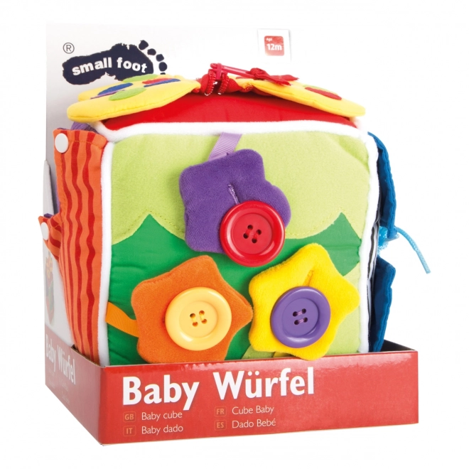 Plush Activity Cube for Babies