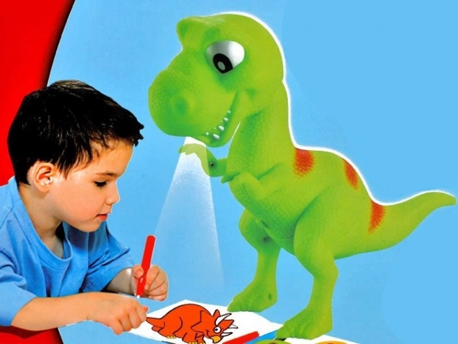 Dinosaur T-Rex Projector with Markers