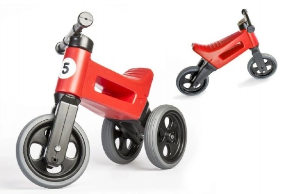 Funny Wheels Rider Sport Green 2-in-1 Balance Bike – Red