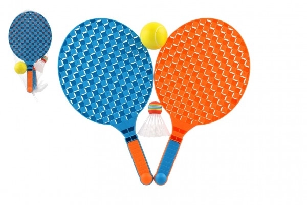 Soft Tennis Set with Rackets and Ball