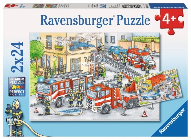 Ravensburger heroes in action puzzle set