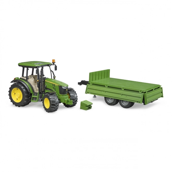 Bruder John Deere Tractor with Trailer