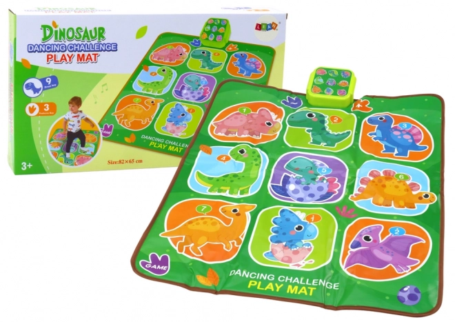 Interactive Dance Challenge Mat Dinosaurs