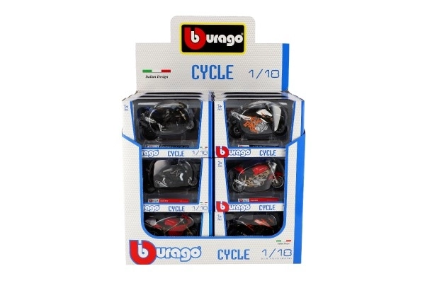 Bburago Motorcycle 1:18 Display (18 units)