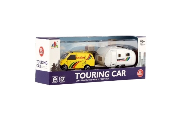 Toy Car with Mini Caravan