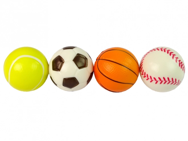 Soft Ball Set for Kids - Golf, Tennis, Football