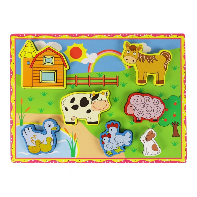 Wooden Farm Puzzle