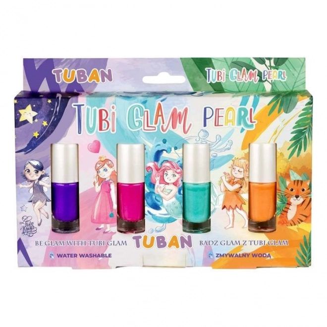 Tubi Glam Pearl Nail Polish Set