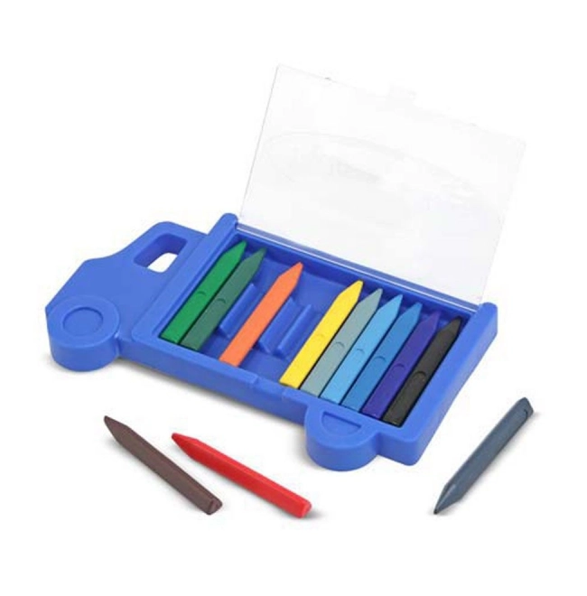 Car Shaped Crayon Set – 12 Pieces