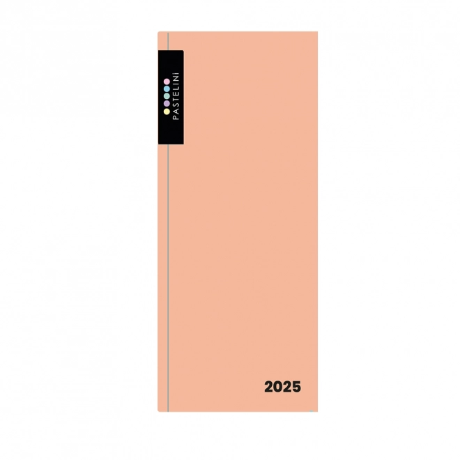 Pastelini Peach Monthly Planner 2025