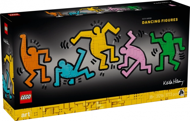 LEGO Art Keith Haring – Dancing Figures