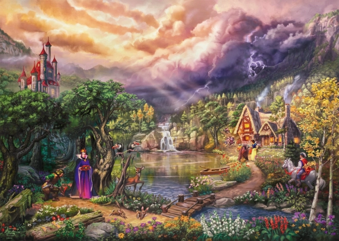 Disney Snow White and the Evil Queen Puzzle