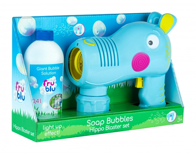 Fru Blu Hippo Bubble Blaster with Reservoir and Refill