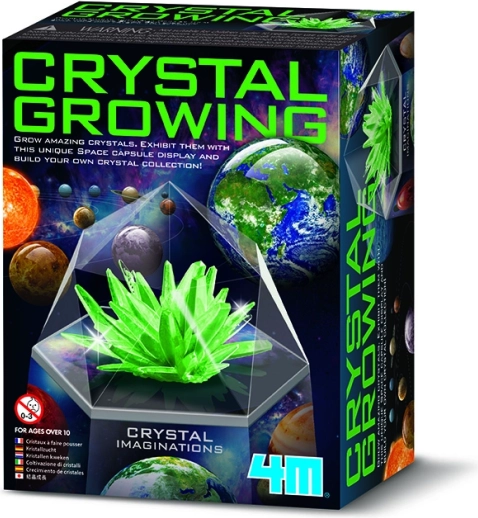 Easy growing of real crystals
