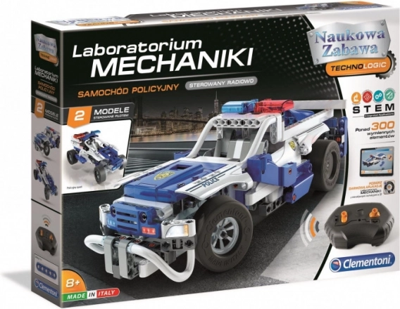 Scientific Construction Kit Police Car RC